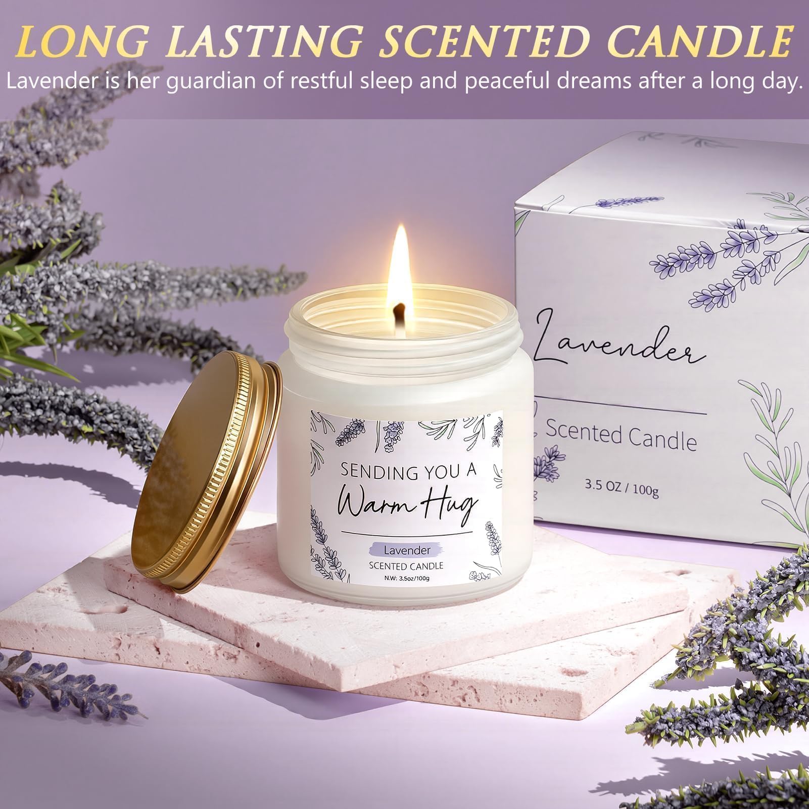 Luxury Spa Gift Basket for Women with 40oz Tumbler, Blanket, Candle, Bath Bomb & Self-Care Essentials
