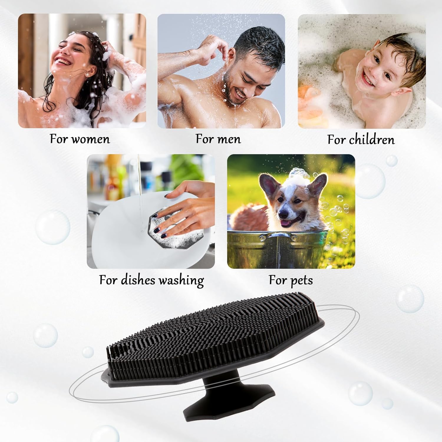 Silicone Body Scrubber