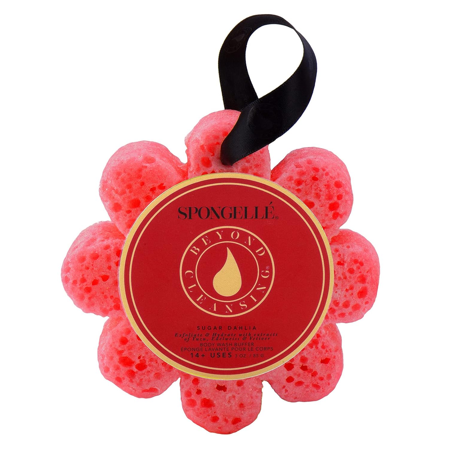 SPONGELLÉ Wild Flower Body Wash Infused Buffer, Honey Blossom