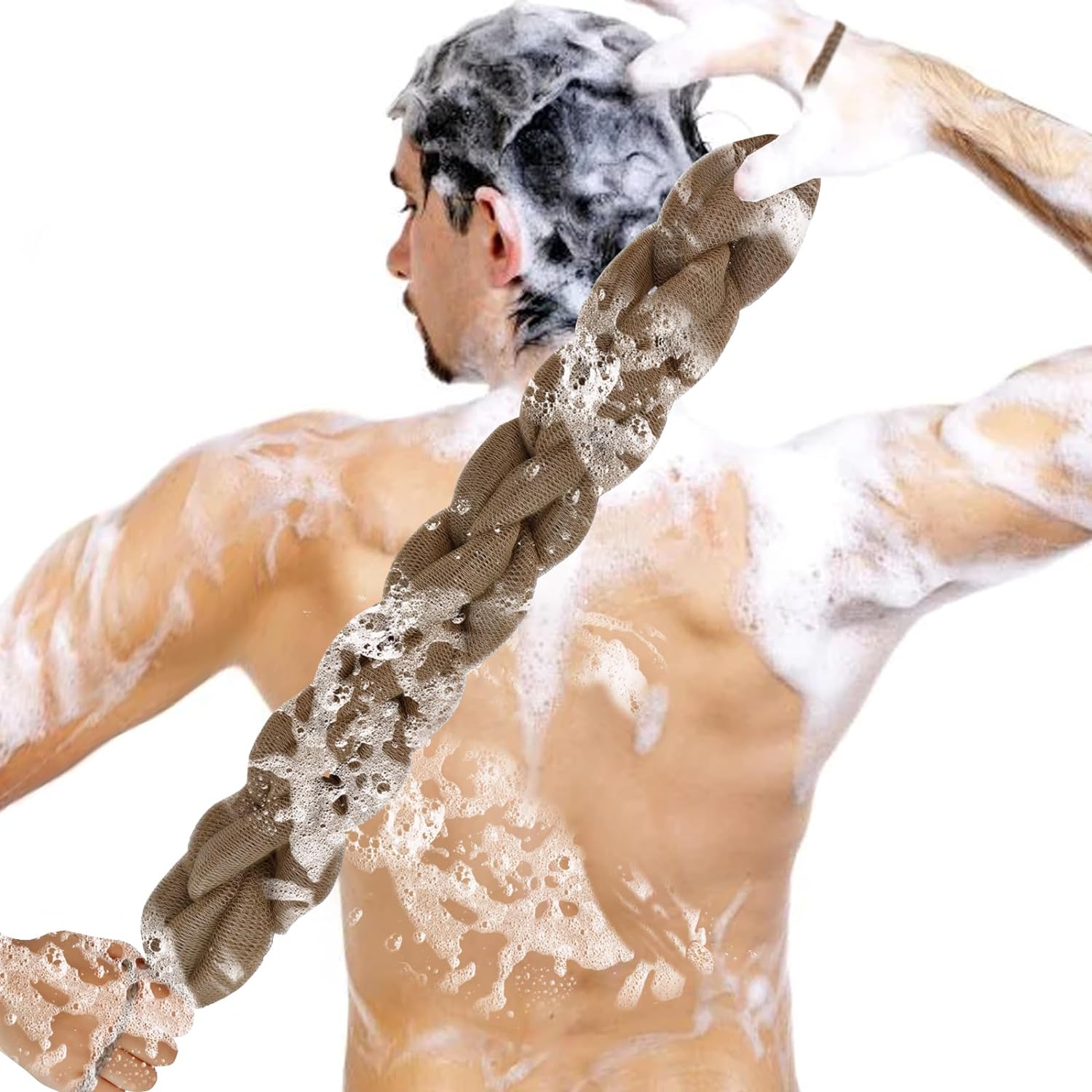 Stretchable Back Loofah Strap