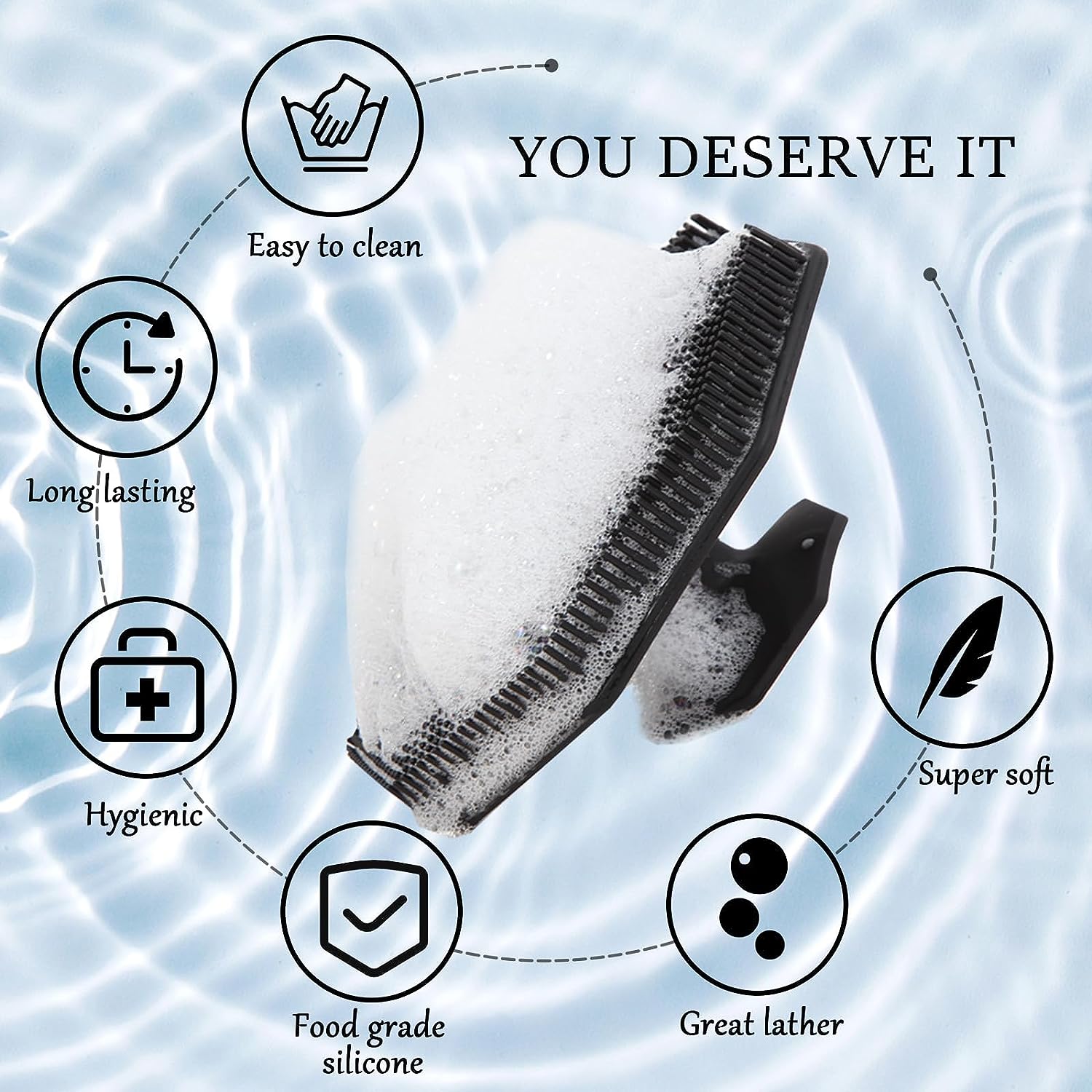 Silicone Body Scrubber
