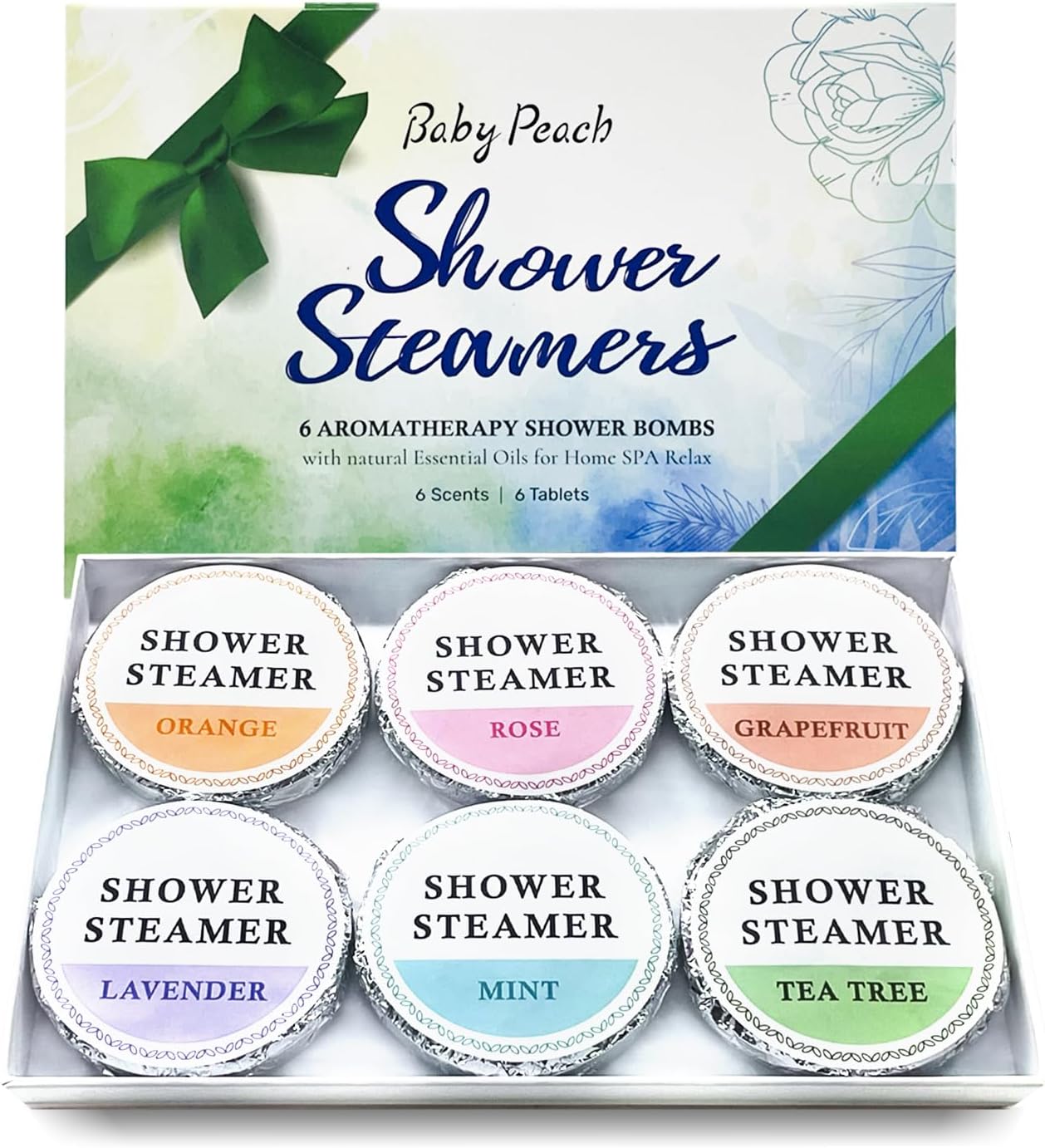 Eucalyptus Shower Steamers Aromatherapy set