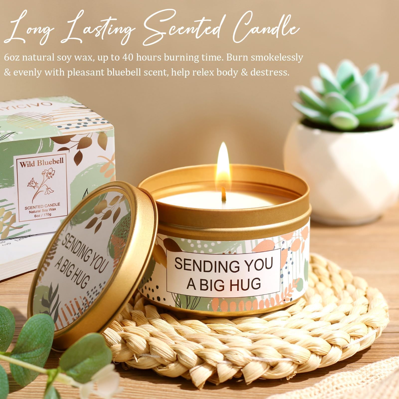 Spa Gift Basket for Women – Relaxing Self Care Gift Set with Blanket, Tumbler & Bath Essentials