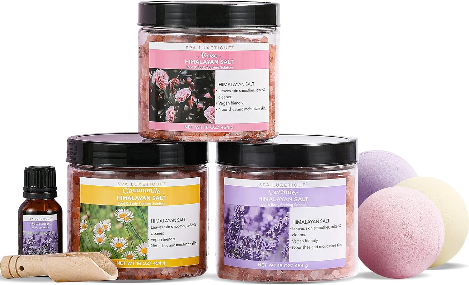 Luxury Epsom Bath Salt Gift Set