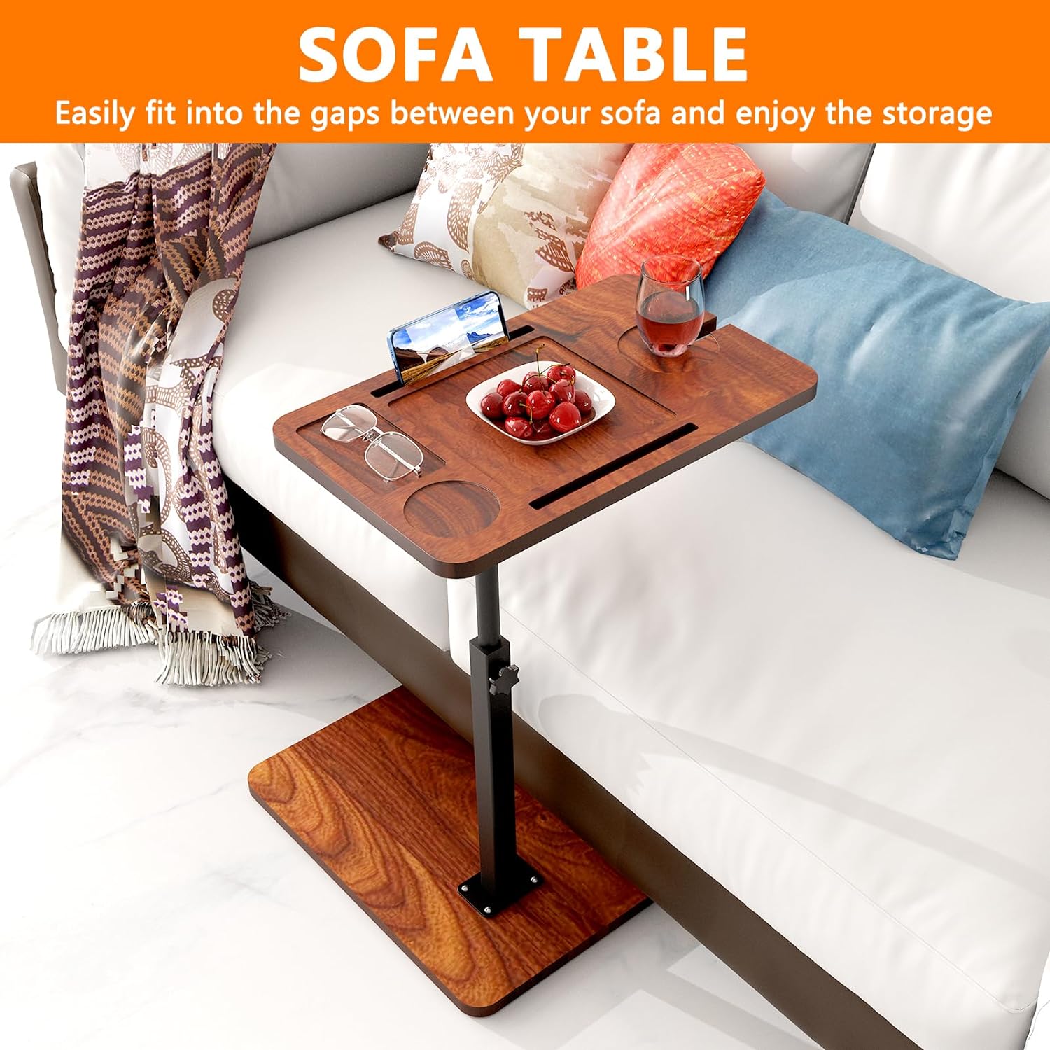Adjustable Bathtub Tray Table