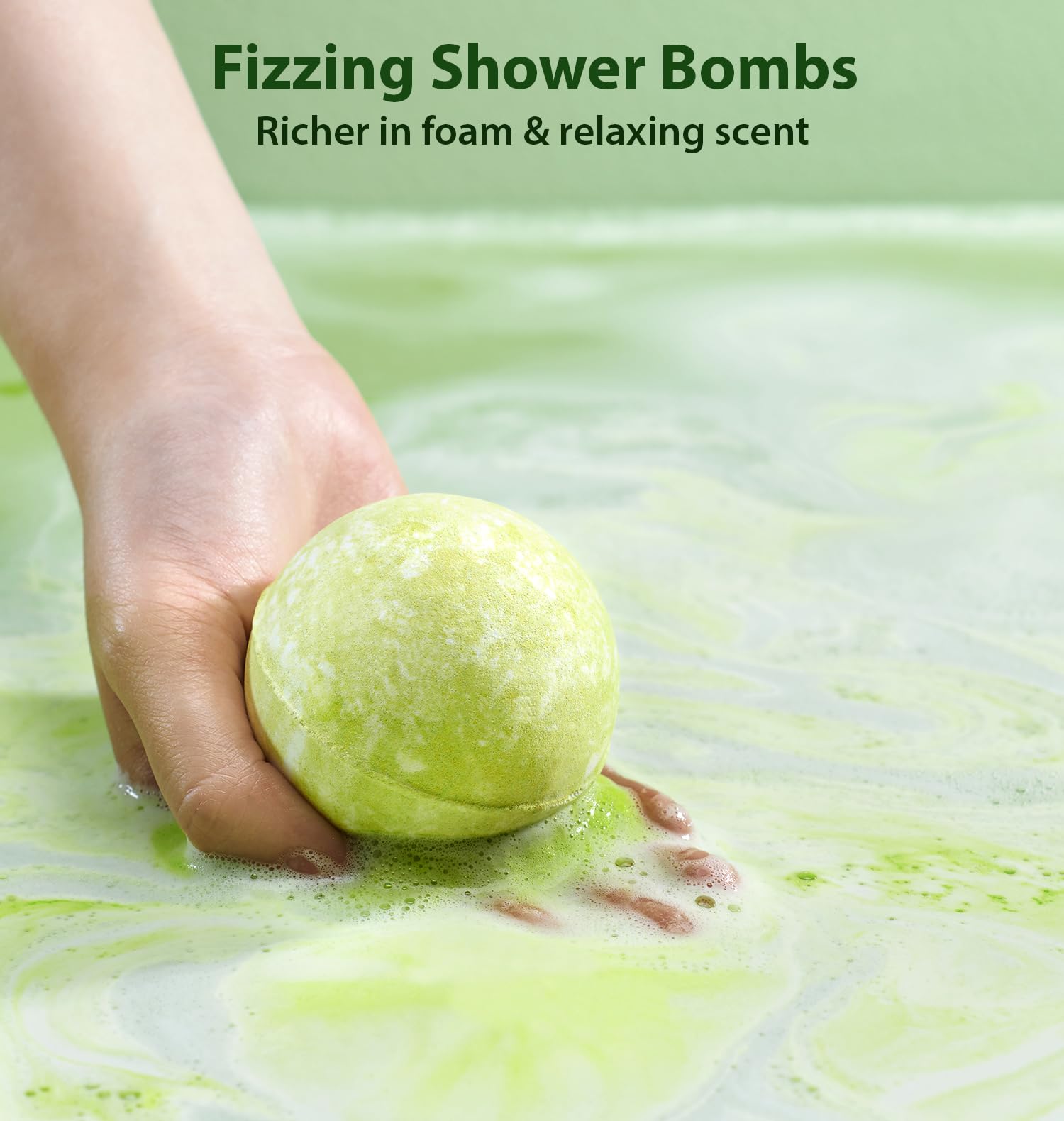 Organic Hemp Bath Bombs Infused Peppermint Eucalyptus Essential Oil Luxurious Bath Essentials Gifts for Dry Skin Immerse Yourself in A Blissful Spa