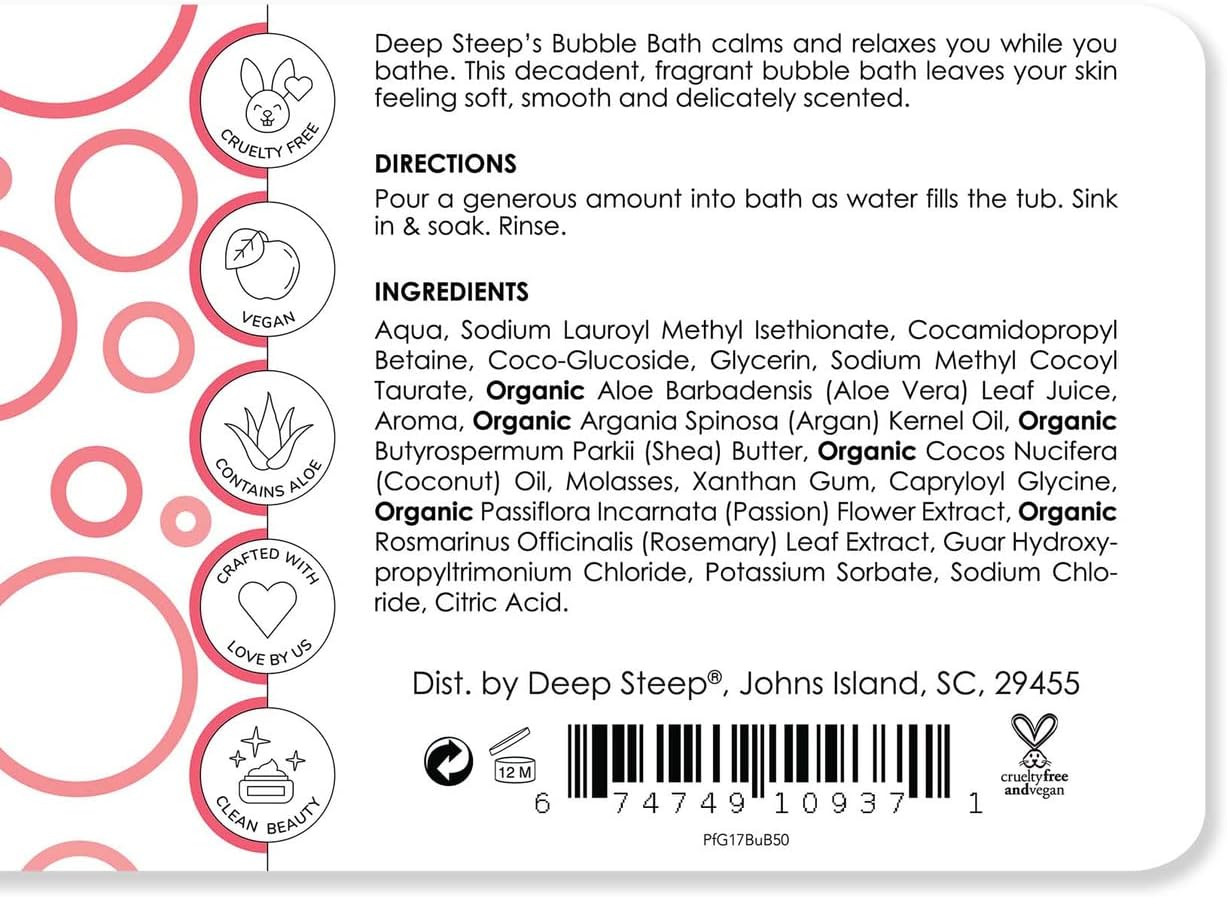 Vanilla Coconut Nourishing Bubble Bath (2-Pack)