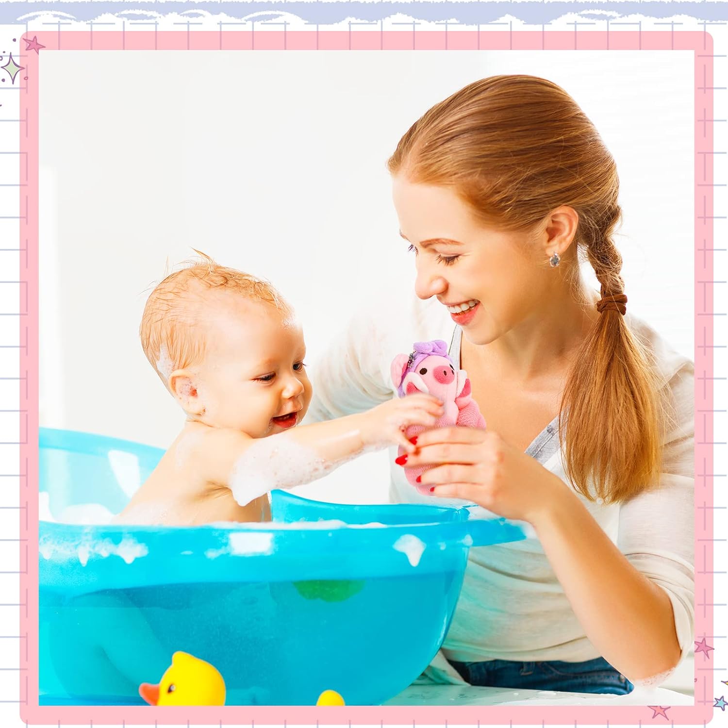 Animal Bath Sponge S