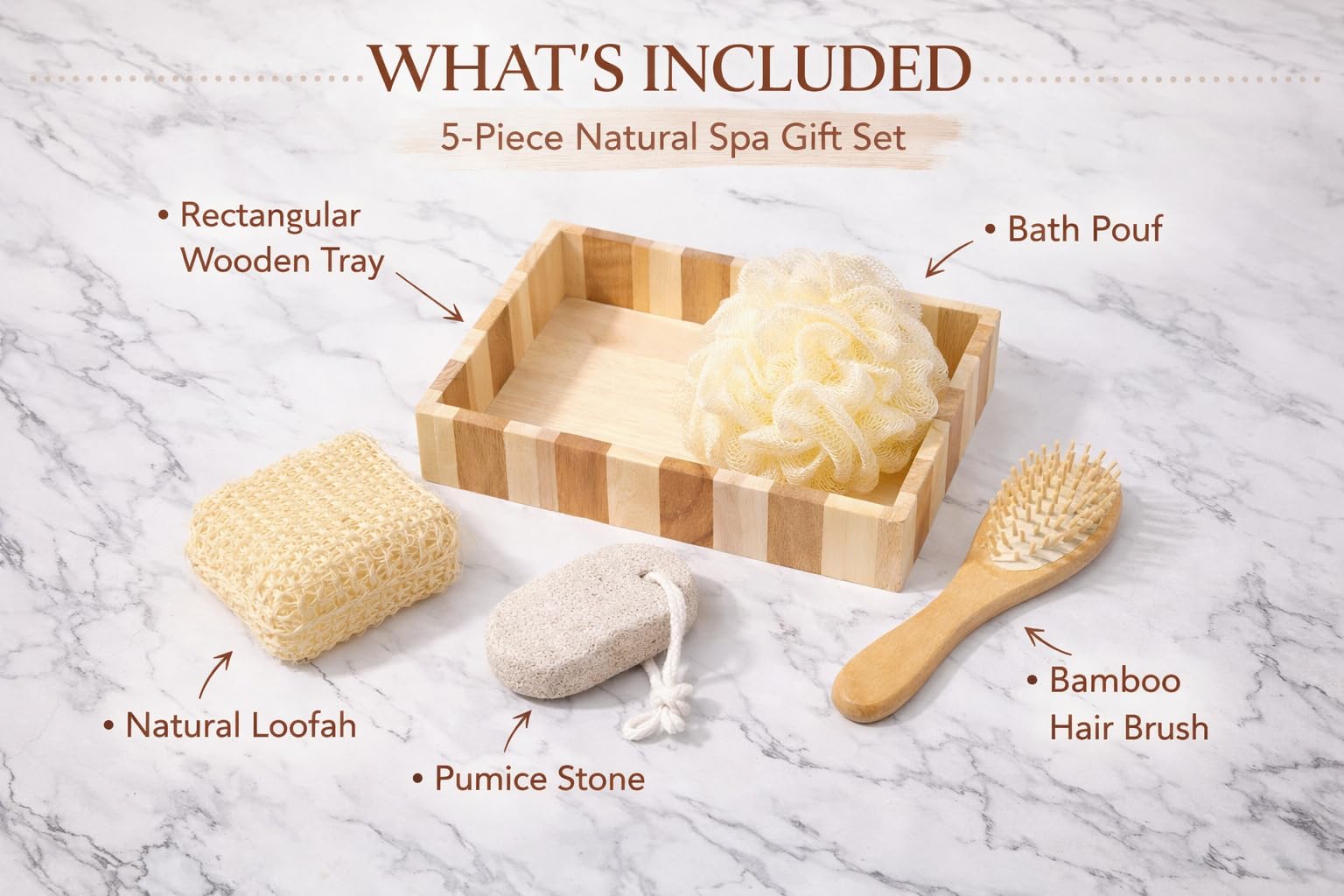 Essentials Spa Gift Set – Everyday Self Care Kit (Heart Collection)