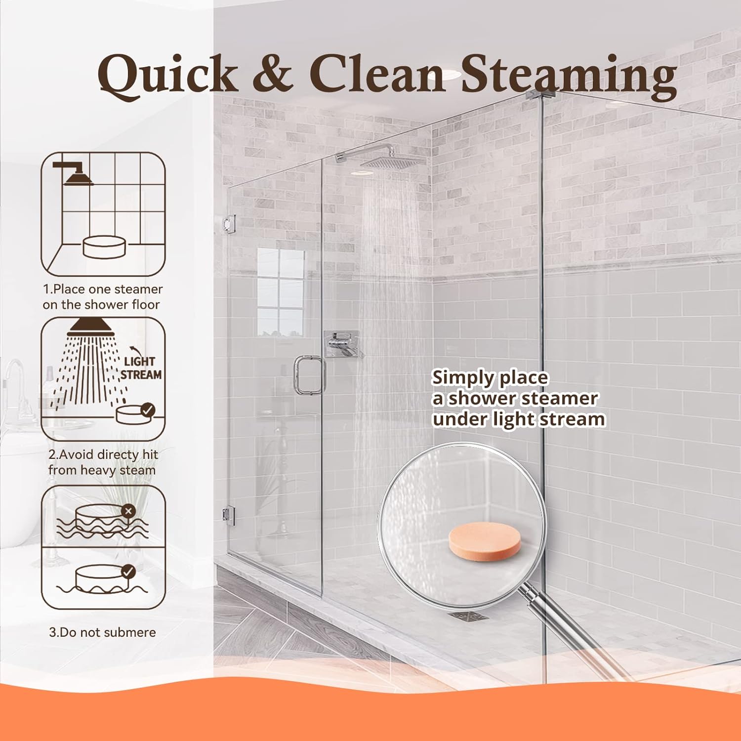 Eucalyptus Shower Steamers Aromatherapy set