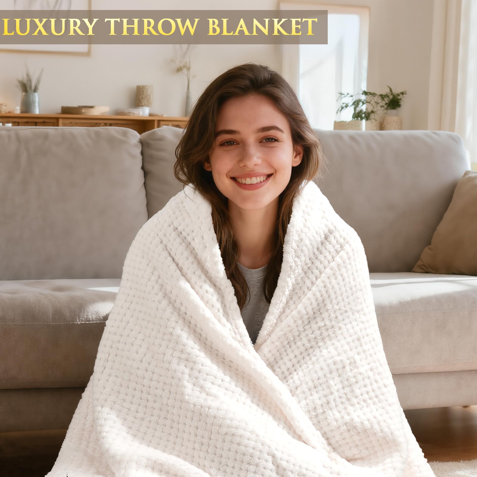 Gift Basket for Women – Self Care Spa Gift Set for Friend with Blanket, Tumbler & Relaxing Essentials.