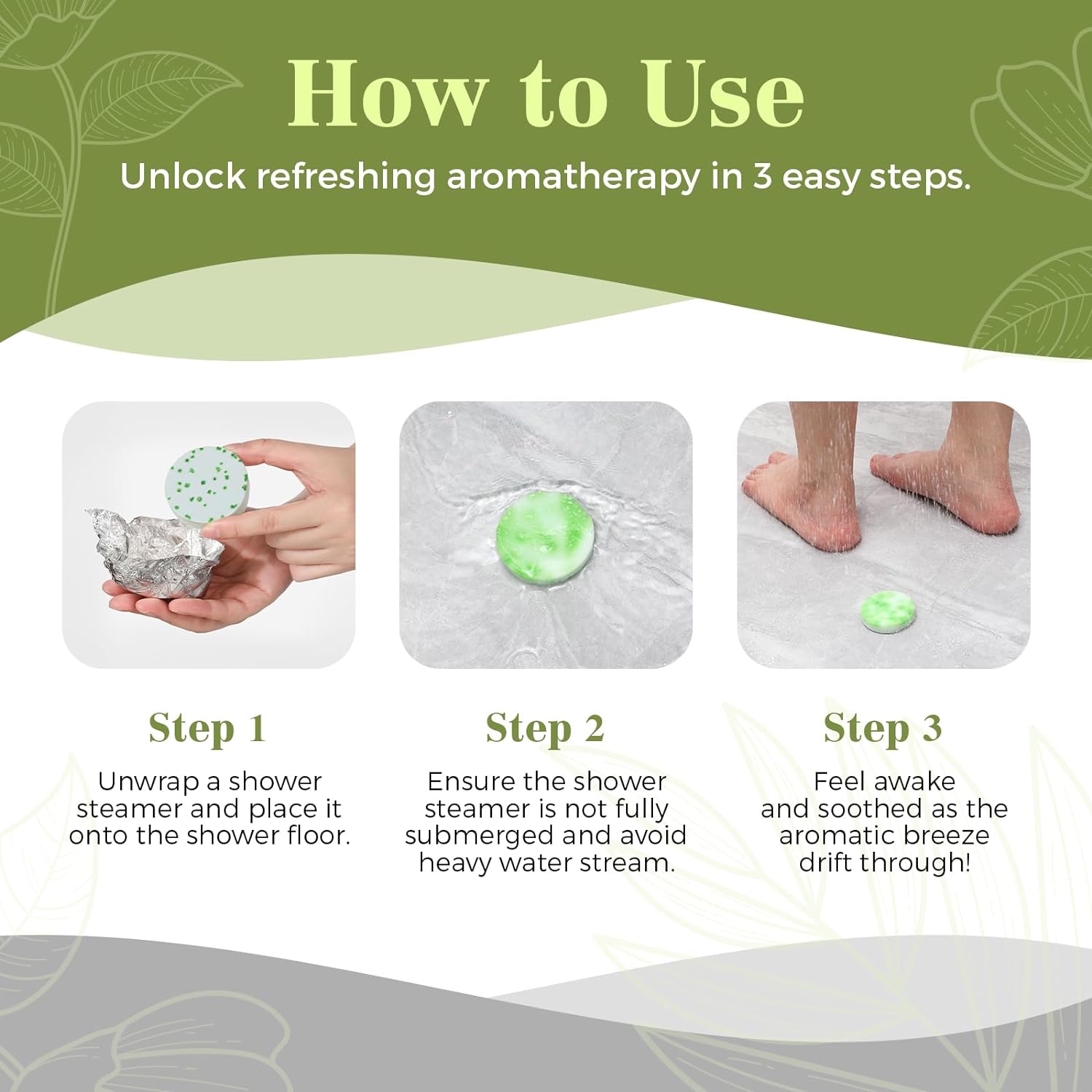 Eucalyptus Shower Steamers Aromatherapy set