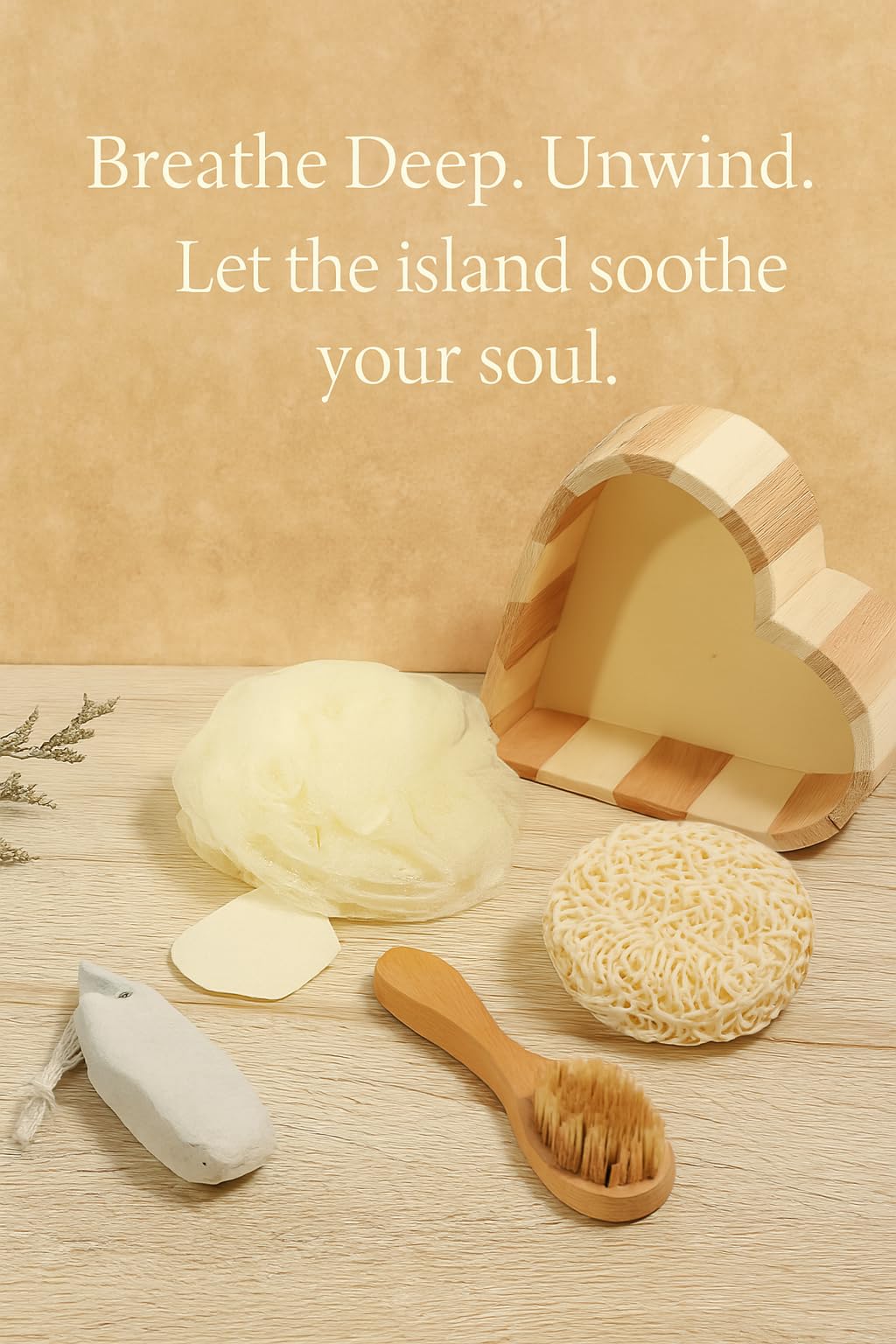Essentials Spa Gift Set – Everyday Self Care Kit (Heart Collection)