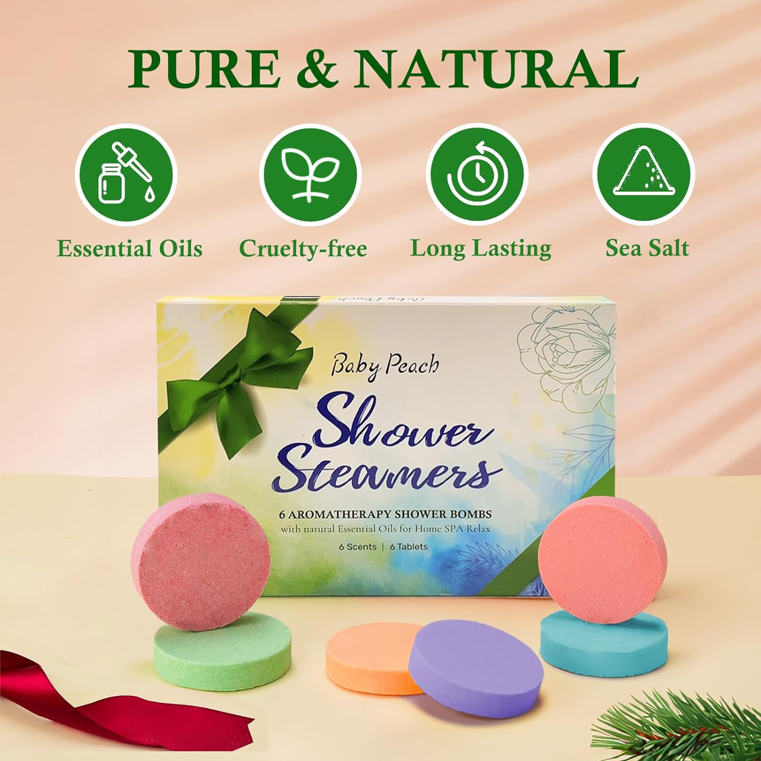 Eucalyptus Shower Steamers Aromatherapy set