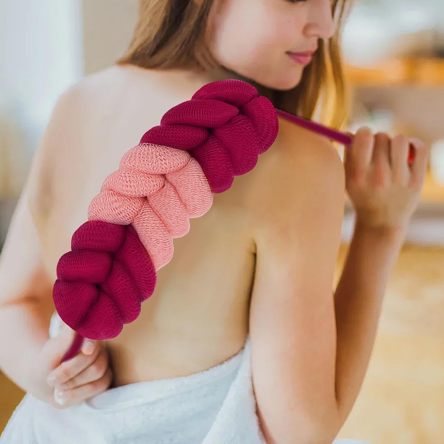 Stretchable Back Loofah Strap