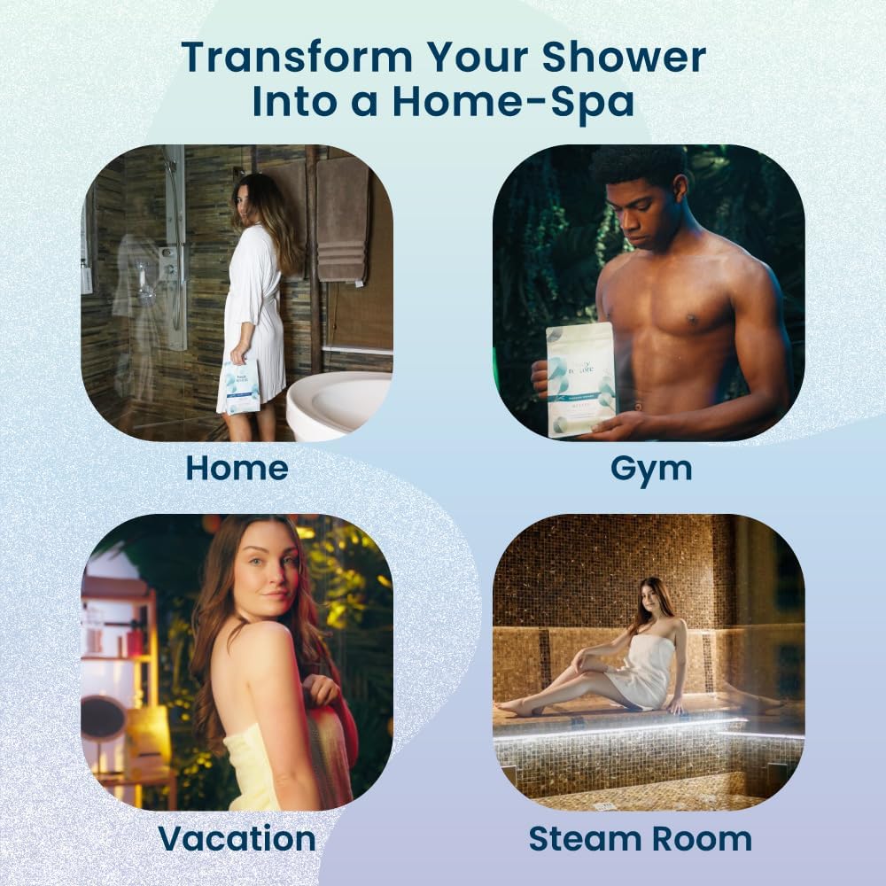 Shower Steamers 15 Pack - Eucalyptus Shower Bath Bombs