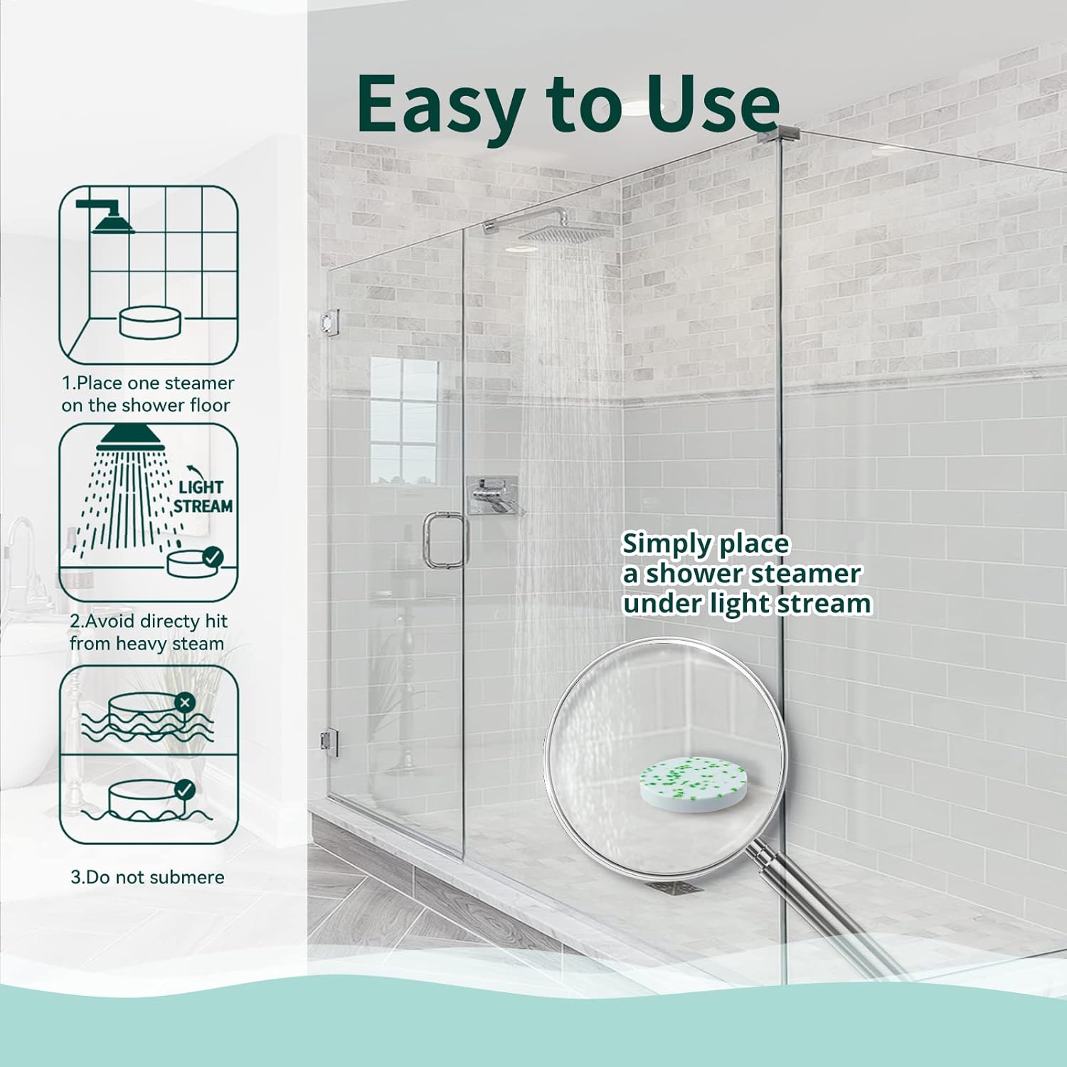 Eucalyptus Shower Steamers Aromatherapy set