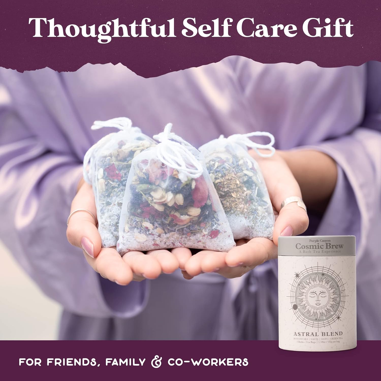 Botanical Lavender Bath Tea Soak (3 Pack)