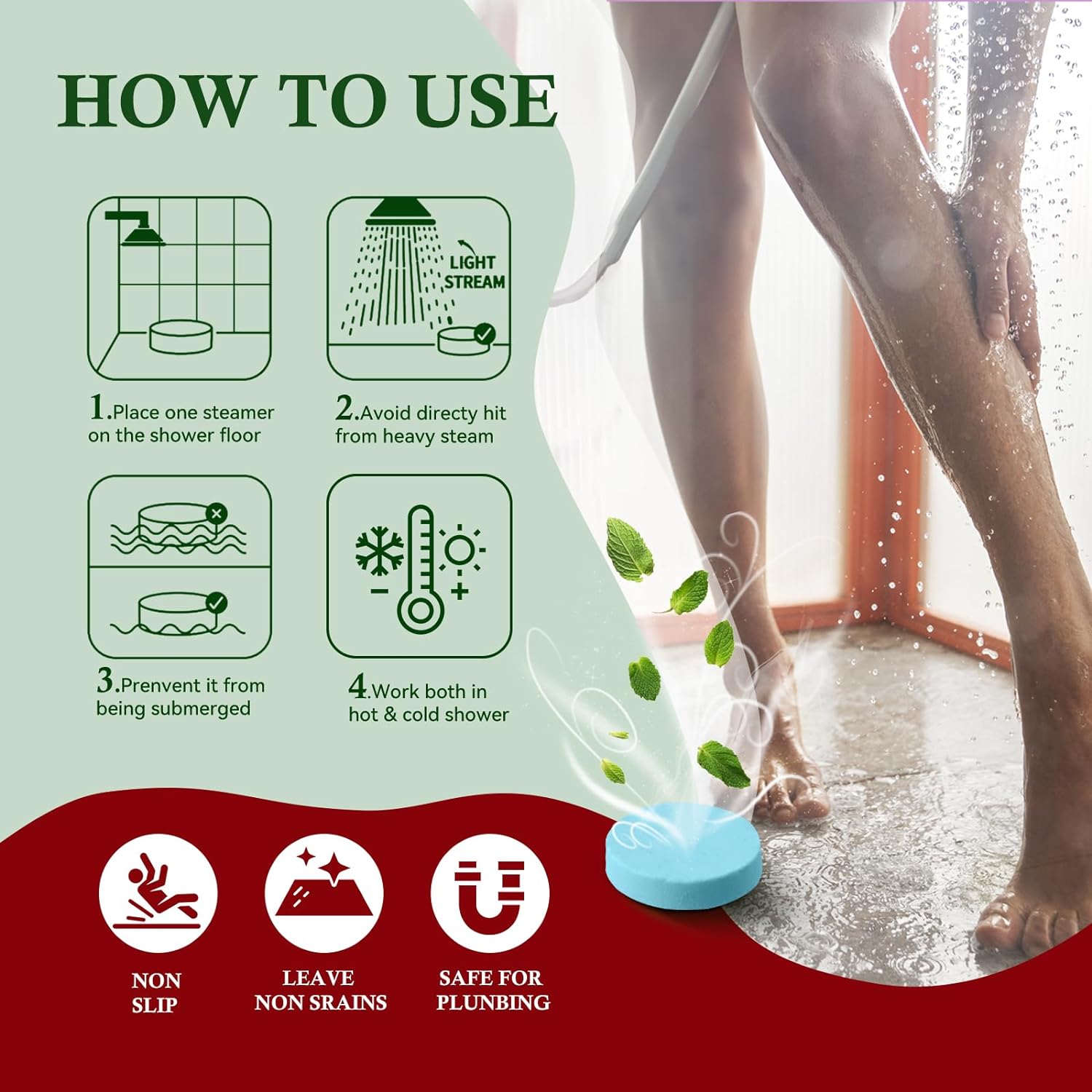 Eucalyptus Shower Steamers Aromatherapy set