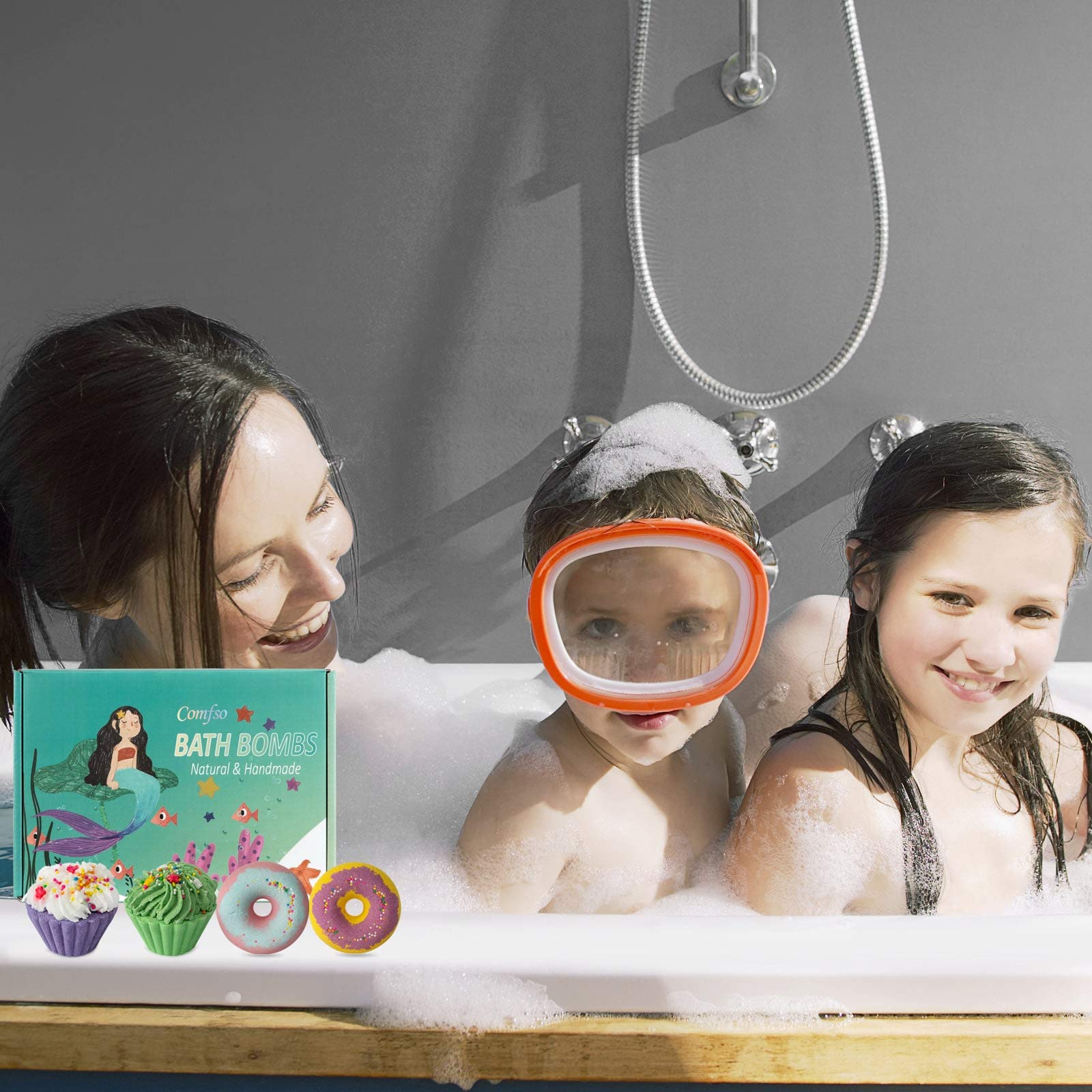 Natural Bath Bomb Gift Set