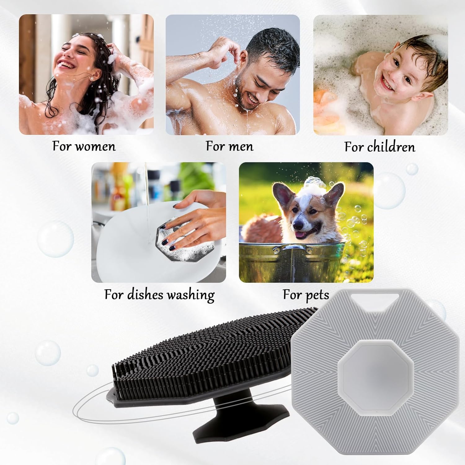 Silicone Body Scrubber