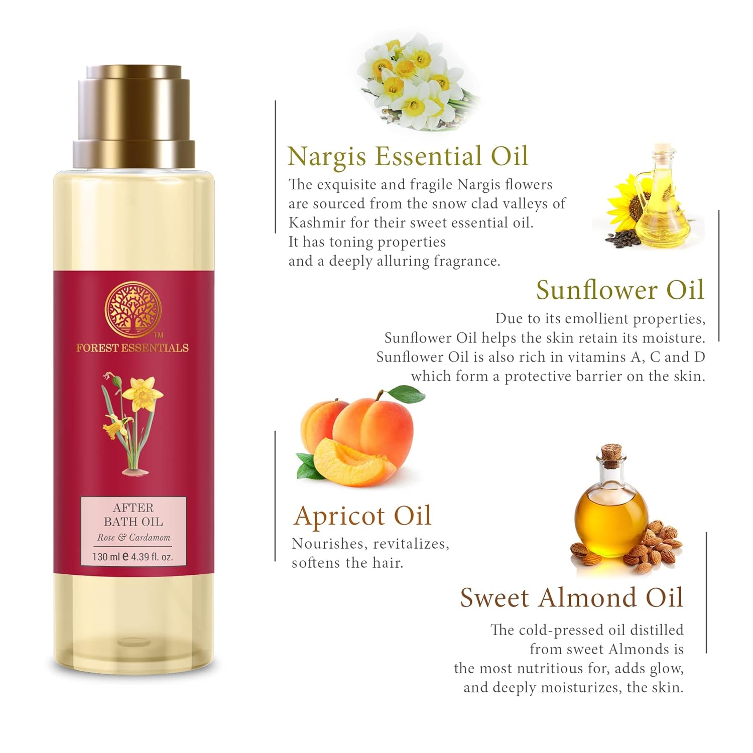 Nargis After Bath Body Oil