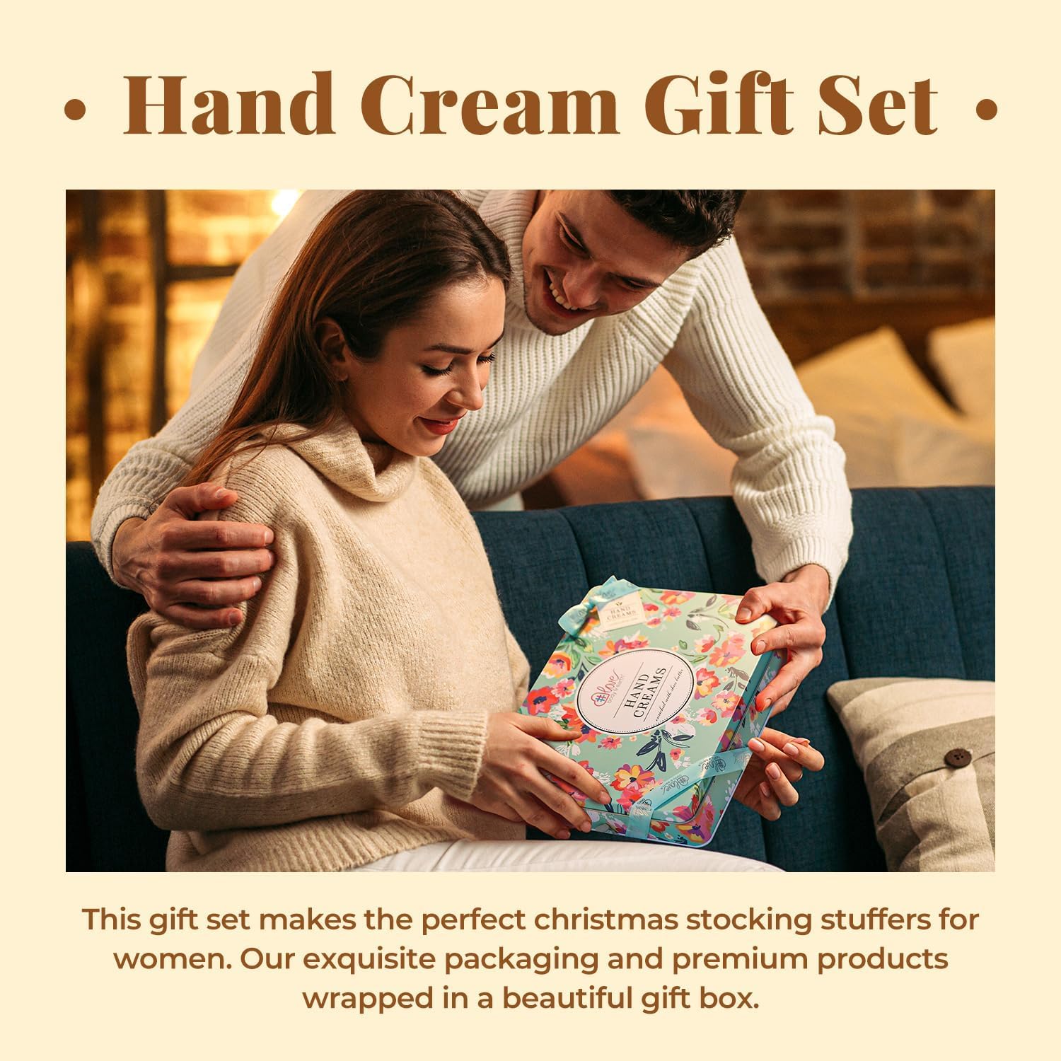Body And Earth Love Hand Cream Gift Set for Women, Hand Lotion Sets for Easter Gifts