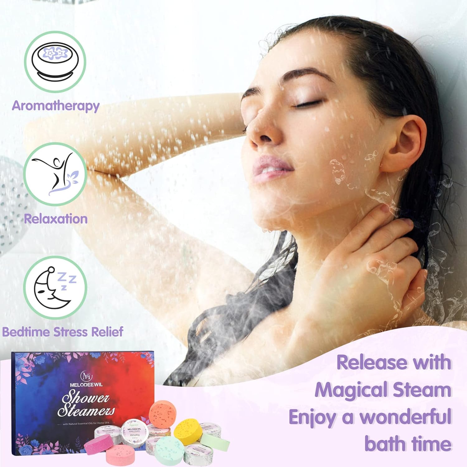 Aromatherapy Shower Steamers Set