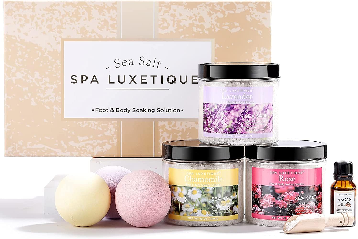 Luxury Epsom Bath Salt Gift Set