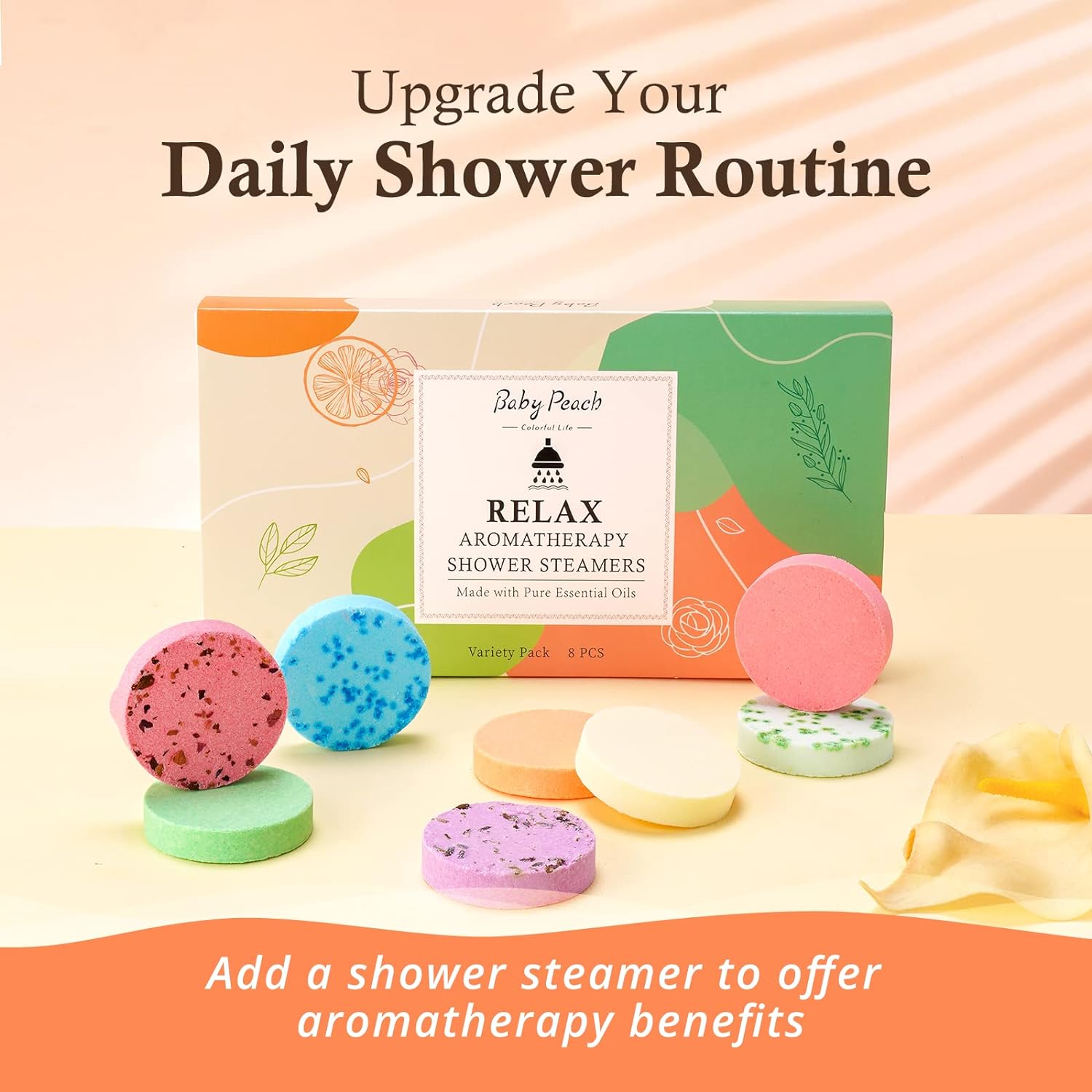 Eucalyptus Shower Steamers Aromatherapy set
