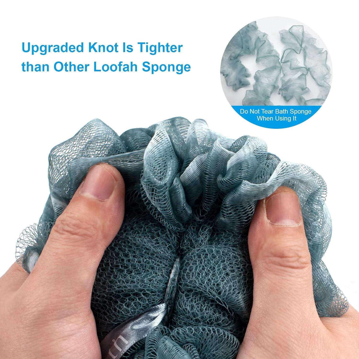 Loofah Back Scrubber Set