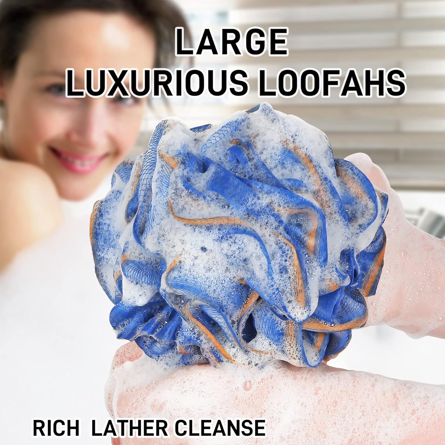 Luxury Bath Loofah Sponge