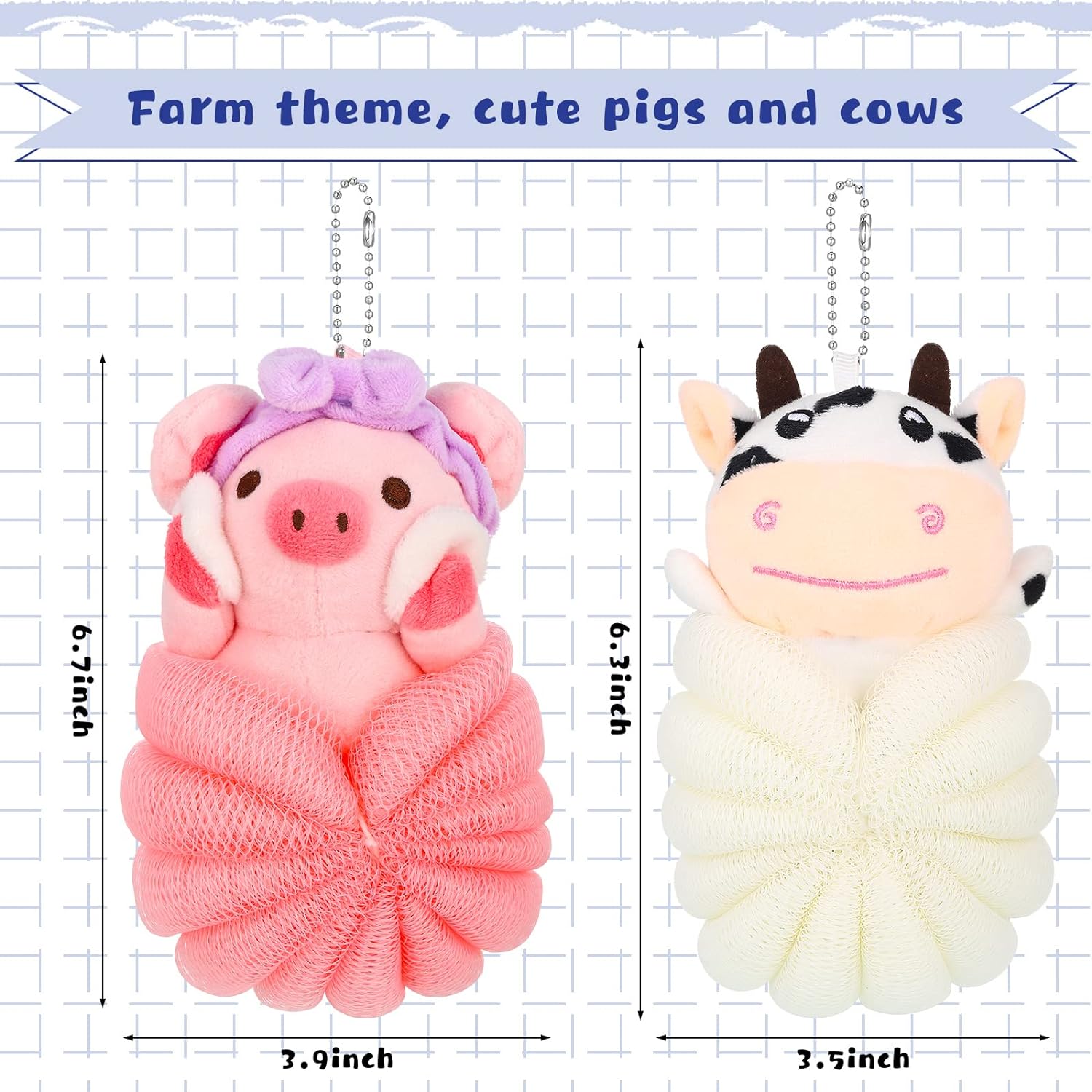 Animal Bath Sponge S