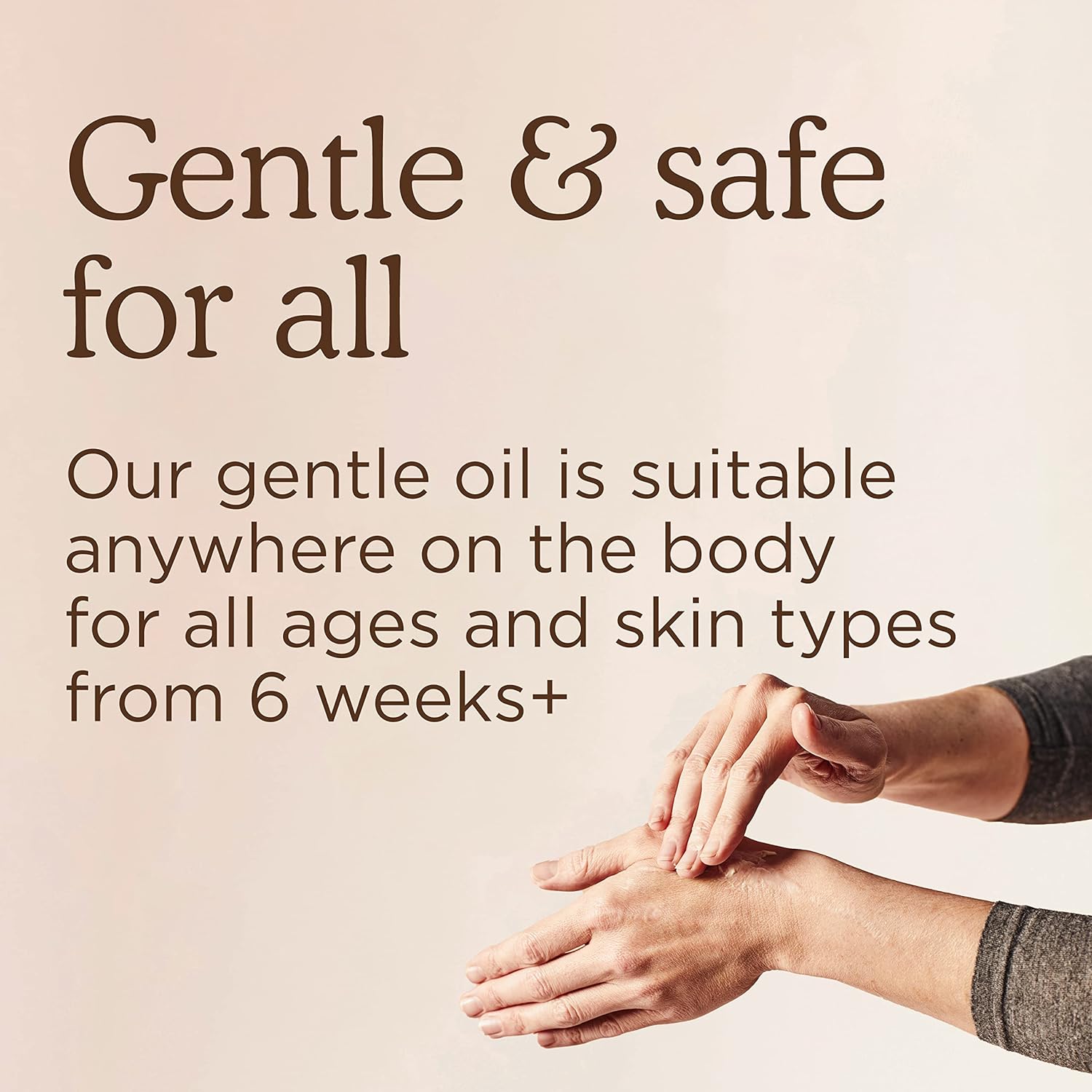 Natural Bath and Body Oil for Sensitive Skin