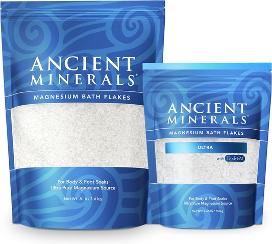Ancient Minerals Magnesium Bath Flakes Bundle