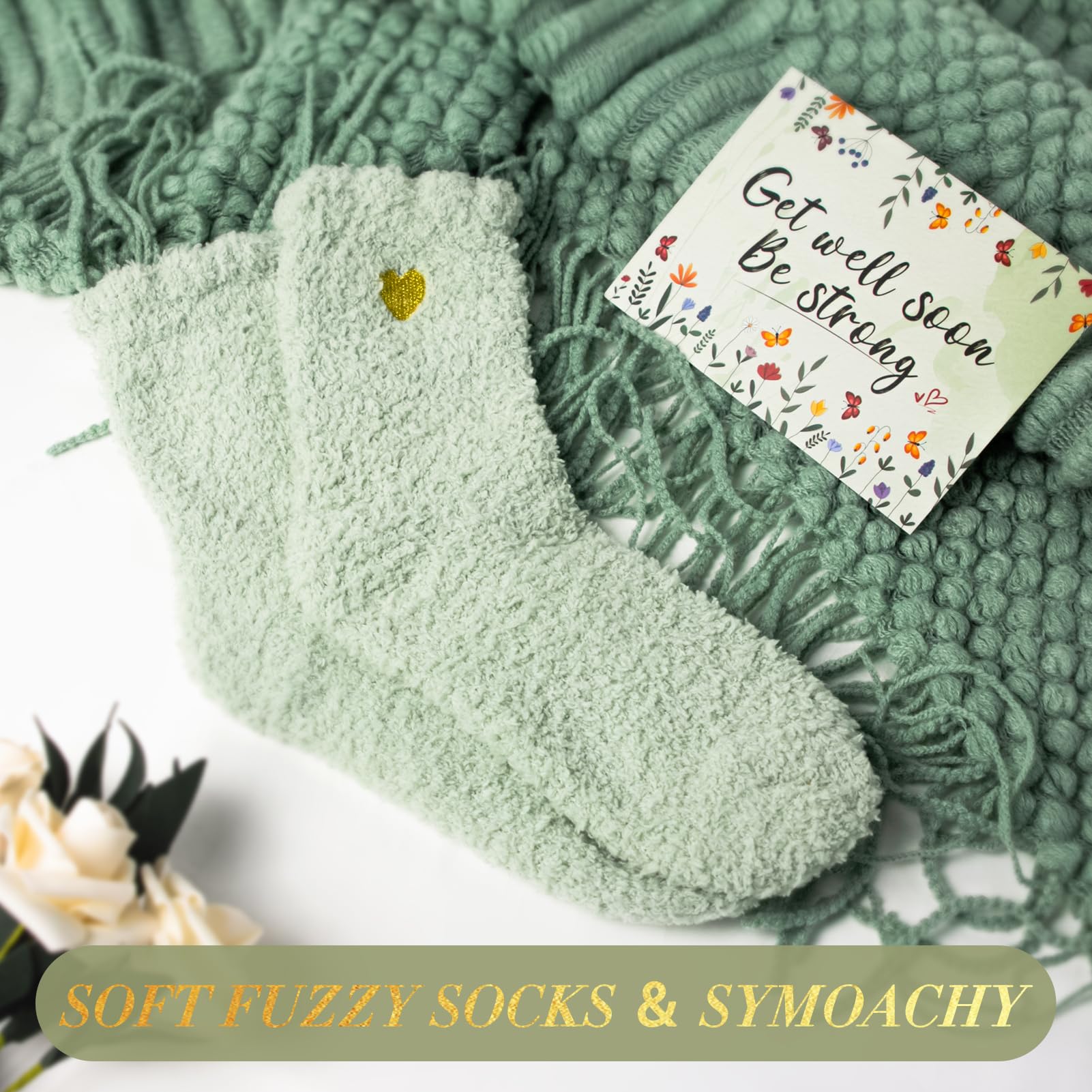 Thoughtful Self Care Gift Basket for Women – Cozy Spa Gift Box with Blanket, Mug & Relaxing Essentials