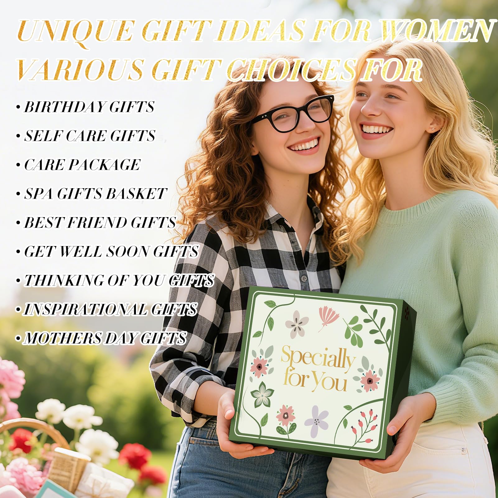 Thoughtful Self Care Gift Basket for Women – Cozy Spa Gift Box with Blanket, Mug & Relaxing Essentials