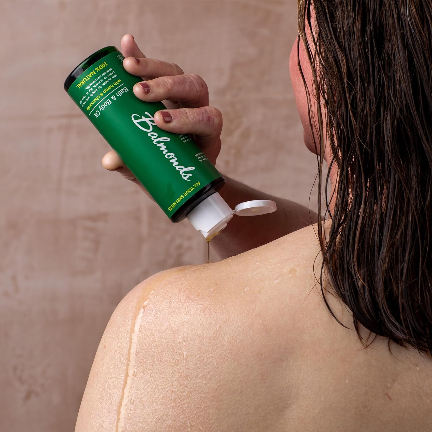 Natural Bath and Body Oil for Sensitive Skin