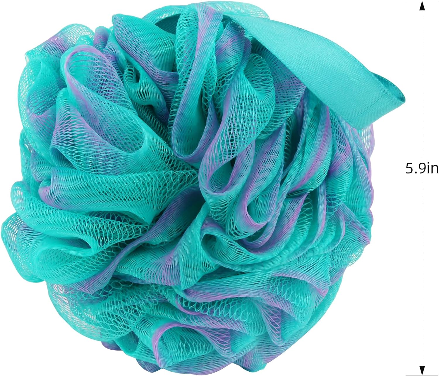Mesh Shower Loofah Sponge Set (4 Colors)