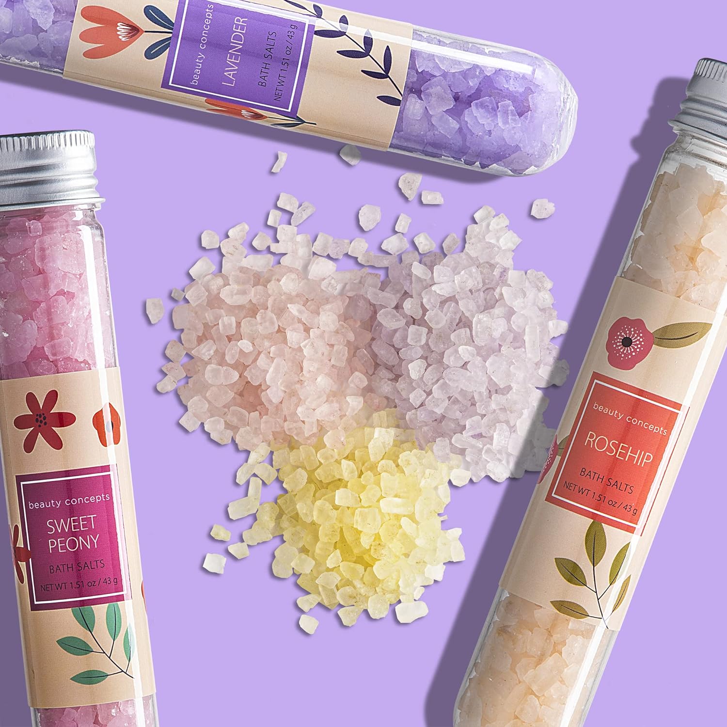 Luxury Bath Salt Gift Set – Aromatherapy Collection