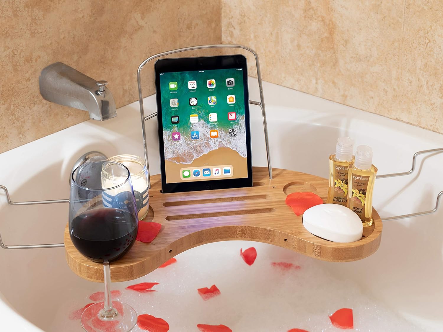 Bamboo Bath Caddy