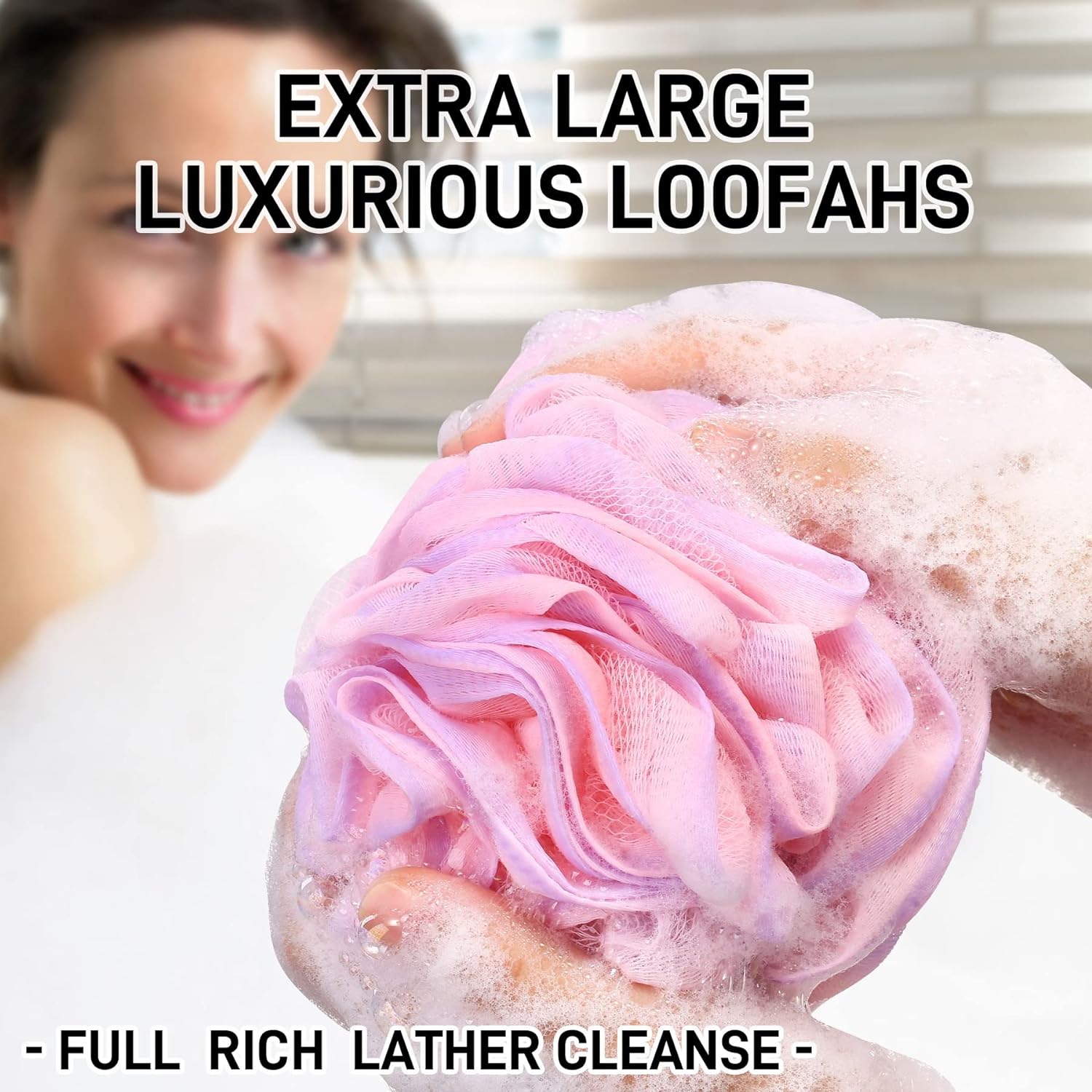 Luxury Bath Loofah Sponge