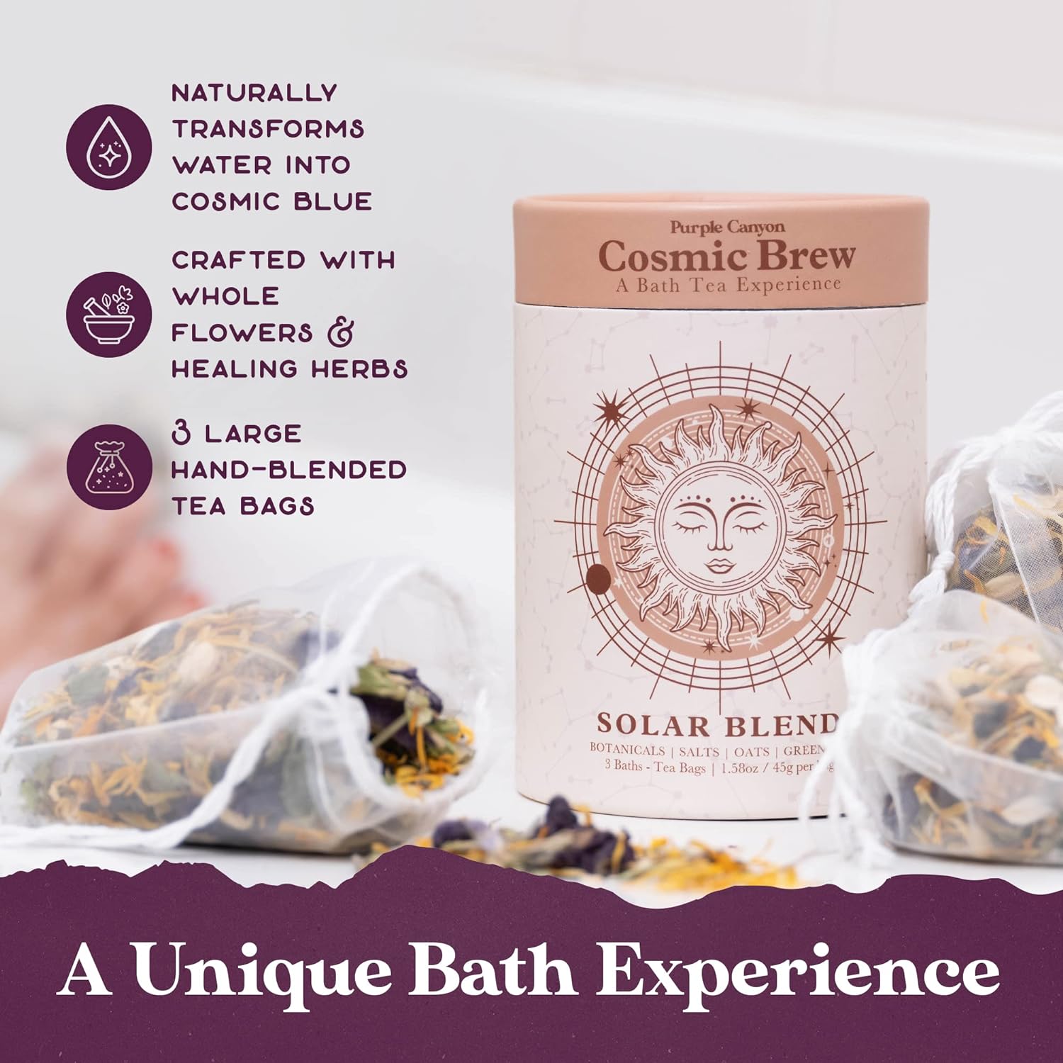 Botanical Lavender Bath Tea Soak (3 Pack)