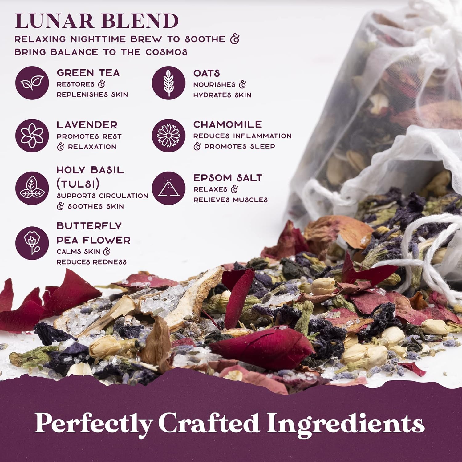 Botanical Lavender Bath Tea Soak (3 Pack)