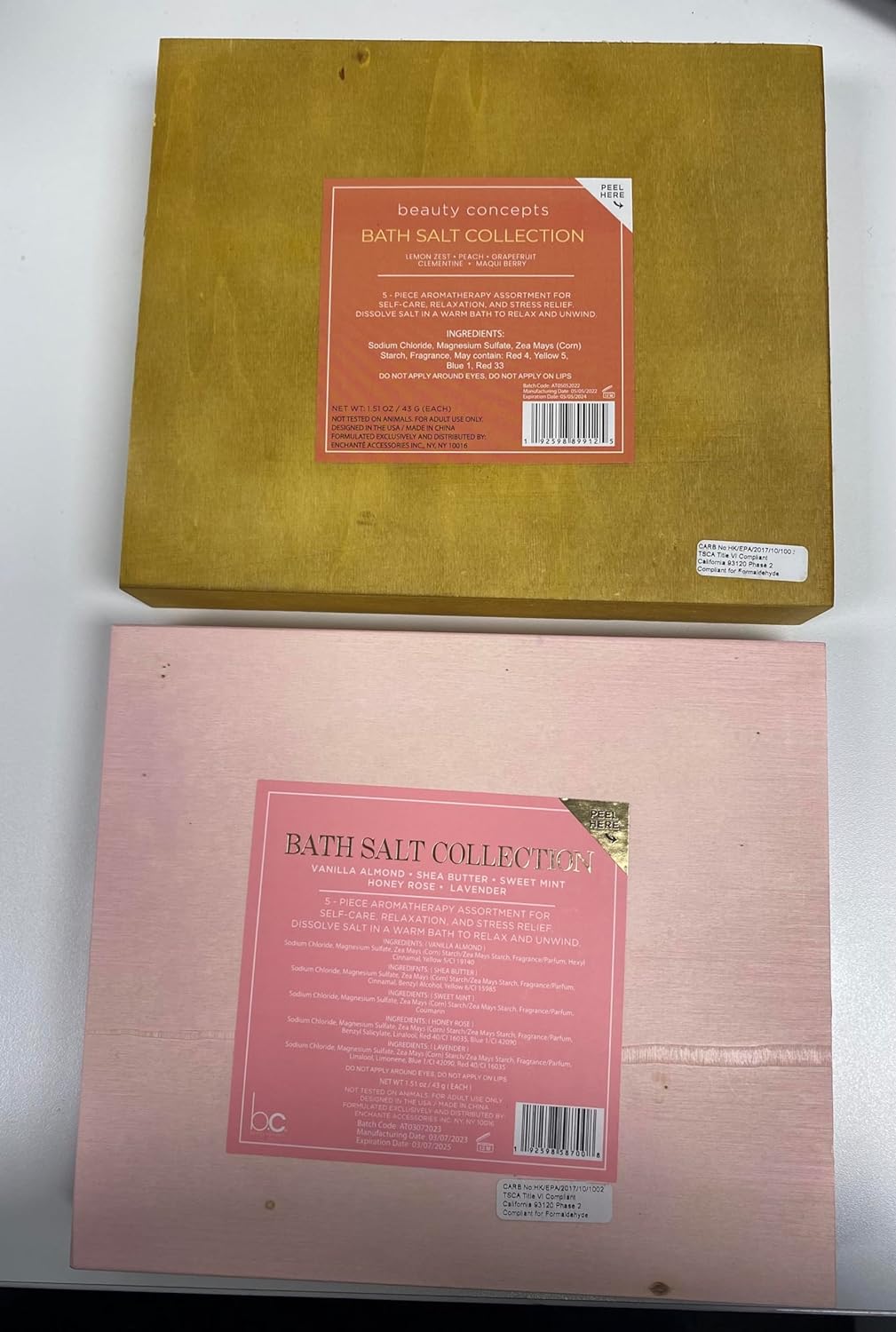 Luxury Bath Salt Gift Set – Aromatherapy Collection