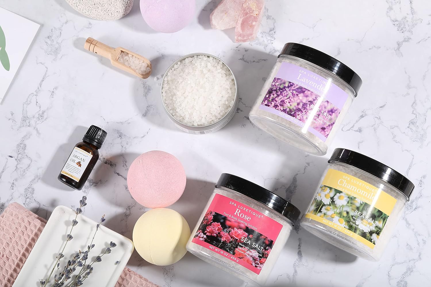 Luxury Epsom Bath Salt Gift Set