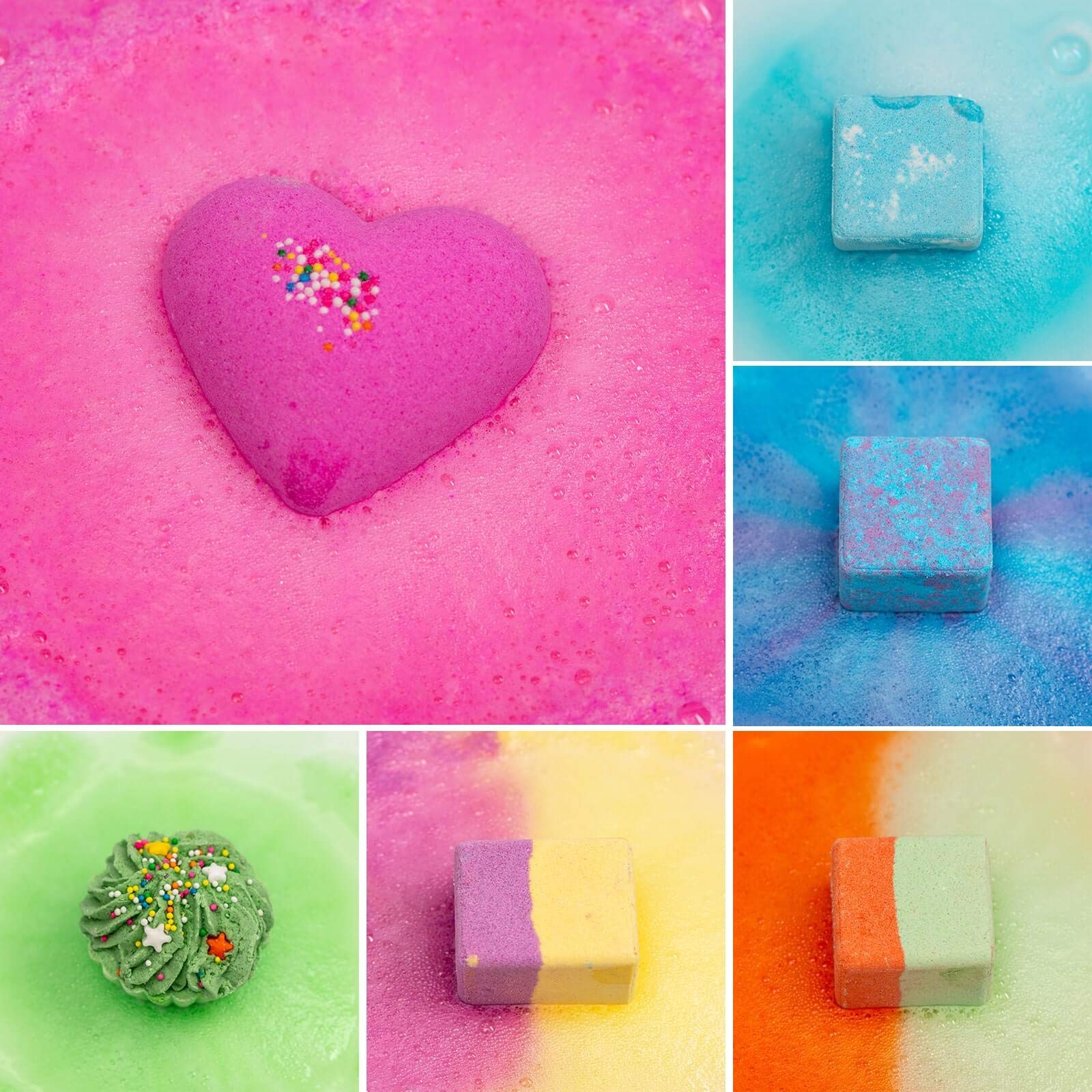 Natural Bath Bomb Gift Set