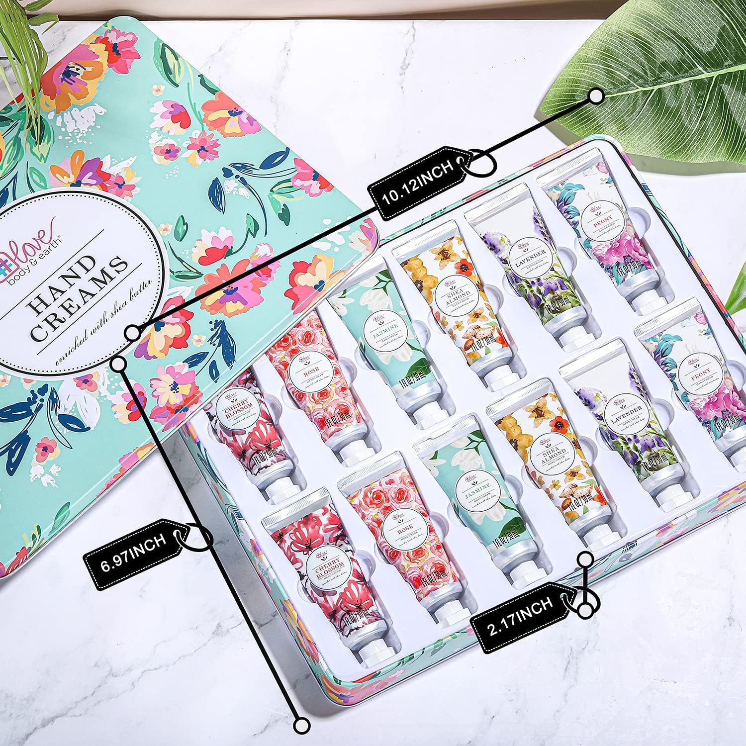 Body And Earth Love Hand Cream Gift Set for Women, Hand Lotion Sets for Easter Gifts