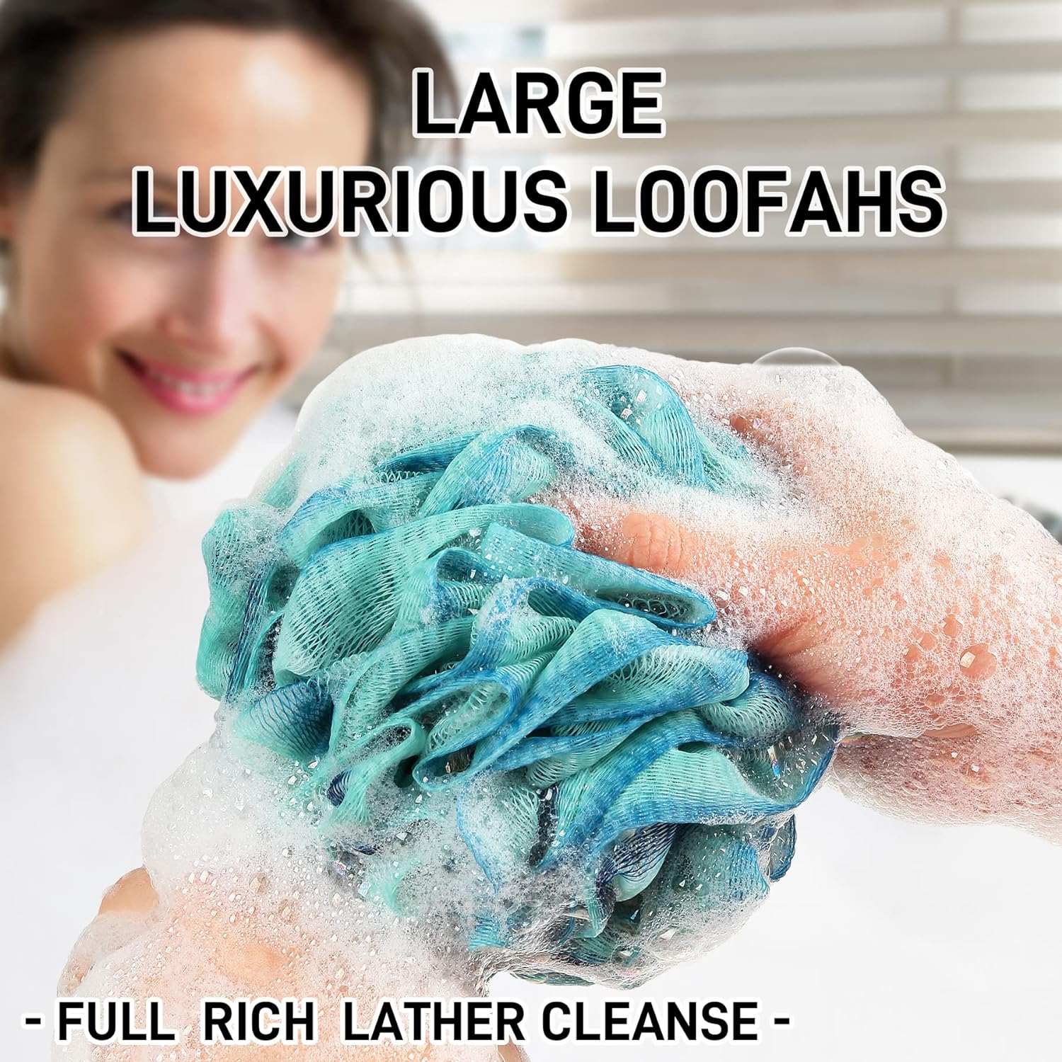Luxury Bath Loofah Sponge