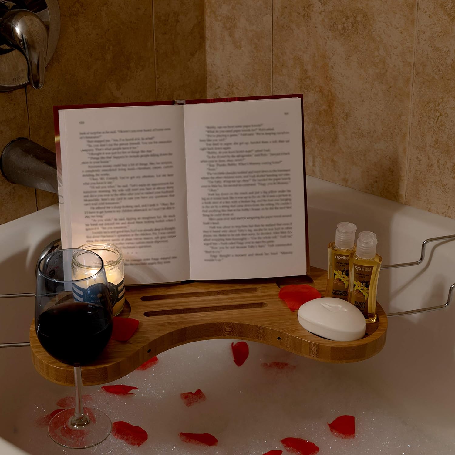 Bamboo Bath Caddy